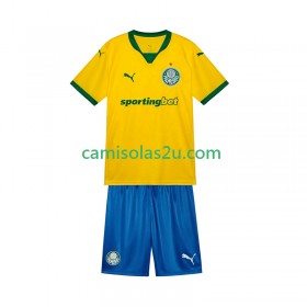 Camisolas de futebol Palmeiras Criança Equipamento 3ª 2025/26 Manga Curta
